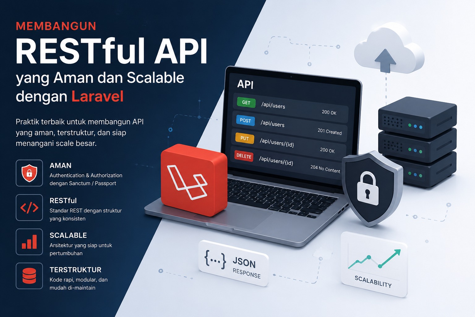 Membangun RESTful API yang Aman dan Scalable dengan Laravel